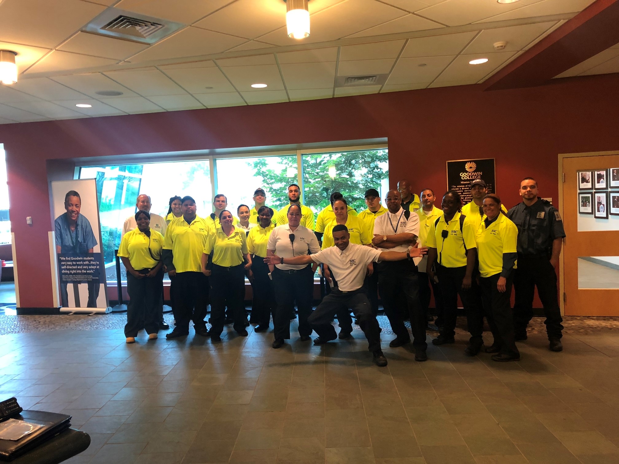SSC Security Team at Goodwin College Graduation
